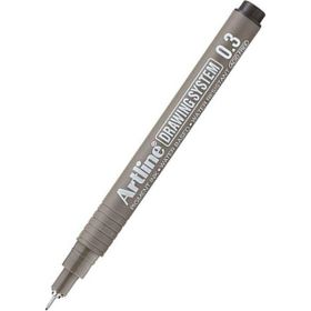 Artline Drawing 0.3 mm Siyah Teknik Çizim Kalemi