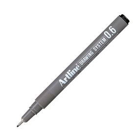 Artline Drawing Siyah 0.6 mm Teknik Çizim Kalemi