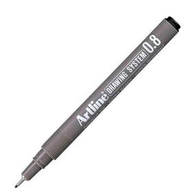 Artline Drawing Siyah 0.8 mm Teknik Çizim Kalemi