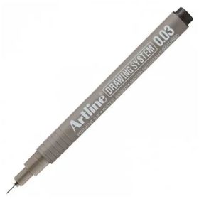 Artline Drawing System 0.03 Siyah Teknik Çizim Kalemi