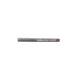 Artline Drawing System 0.3 mm Kırmızı Teknik Çizim Kalemi