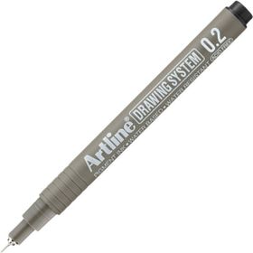 Artline Drawing System 232 0.2 mm Uçlu Siyah Teknik Çizim Kalemi