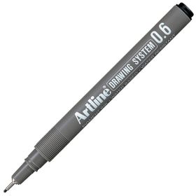 Artline Drawing System 236 0.6 mm Uçlu Siyah Teknik Çizim Kalemi