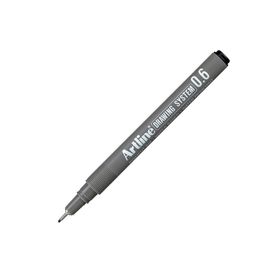 Artline Drawing System 236 0.6 mm Uçlu Siyah Teknik Çizim Kalemi
