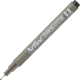 Artline Drawing System 238 0.8 mm Uçlu Siyah Teknik Çizim Kalemi