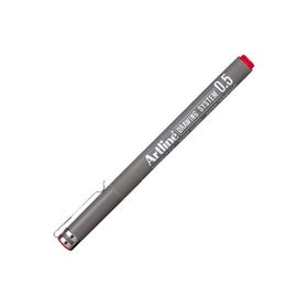 Artline Drawing System Kırmızı Teknik Çizim Kalemi
