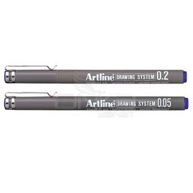 Artline Drawing System Mavi Teknik Çizim Kalemi