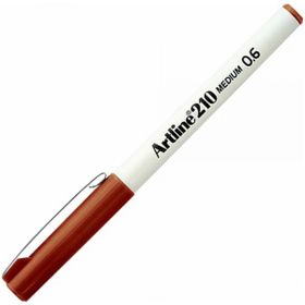 Artline Ek-210N 0.6 MM Kahverengi Keçe Uçlu Kalem