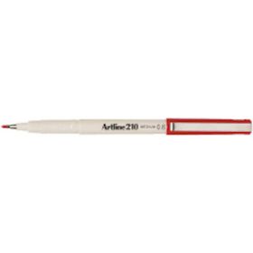 Artline Ek-210N 0.6 mm Kırmızı Keçe Uçlu Kalem