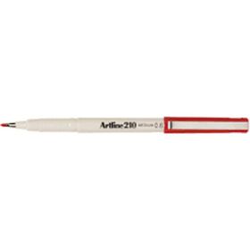 Artline Ek-210N 0.6 mm Kırmızı Keçe Uçlu Kalem