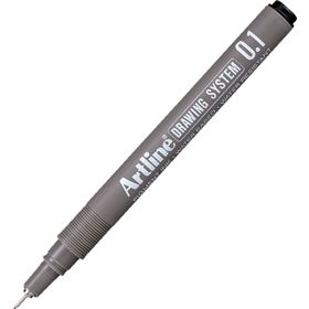 Artline EK-231 Drawing System 0.1 mm Siyah 12'li Çizim Kalemi