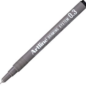 Artline EK-233 Drawing System 0.3 mm Siyah 12'li Çizim Kalemi