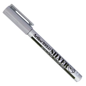 Artline EK-999XF Yaldızlı Yuvarlak Uçlu 0.8 mm Gümüş Markör