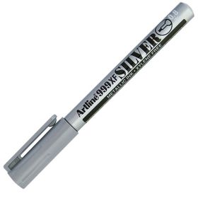 Artline EK-999XF Yaldızlı Yuvarlak Uçlu 0.8 mm Gümüş Markör