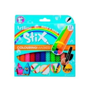 Artline Etx-300 1.2 Gri Stix Coloring Markör Keçe Uçlu Boya Kalemi