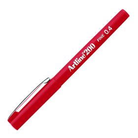 Artline Fine Uç 0.4 mm 200N Kırmızı Keçe Uçlu Yazı Kalemi