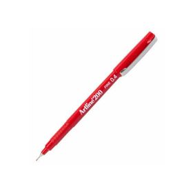 Artline Fine Uç 0.4 mm 200N Kırmızı Keçe Uçlu Yazı Kalemi