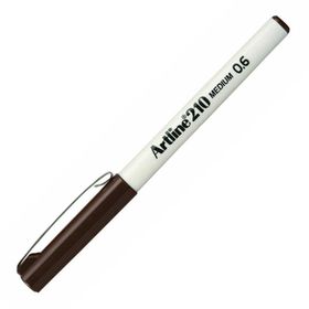 Artline Fine Uç 0.6 mm 210N Siyah Keçe Uçlu Yazı Kalemi