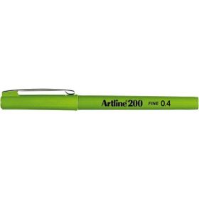 Artline Fineliner 0.4 mm Fıstık Yeşili İnce Uçlu Keçeli Kalem