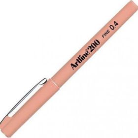 Artline Fineliner 0.4 mm Kayısı İnce Uçlu Keçeli Kalem