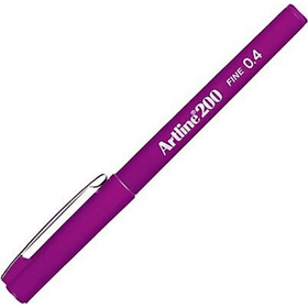 Artline Fineliner 0.4 mm Magenta İnce Uçlu Keçeli Kalem
