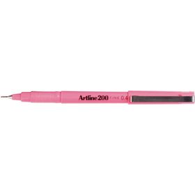 Artline Fineliner 0.4 mm Pembe İnce Uçlu Keçeli Kalem