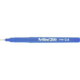 Artline Fineliner 0.4 mm Royal Mavi İnce Uçlu Keçeli Kalem