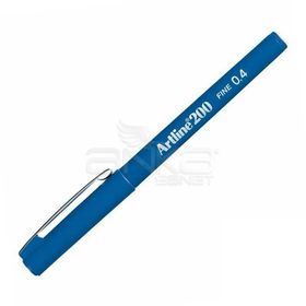 Artline Fineliner 200 0.4 mm Mavi İnce Uçlu Yazı ve Çizim Kalemi
