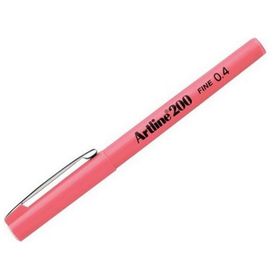 Artline Fineliner 200 0.4 mm Pembe İnce Uçlu Yazı ve Çizim Kalemi