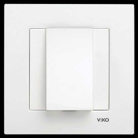 Artline Novella Trenda Metalik Beyaz Kablo Çıkış Kapak