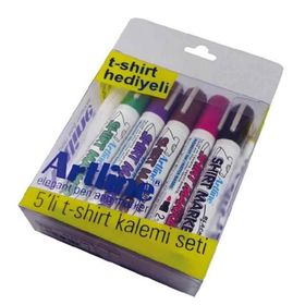 Artline Shirt Marker 5'li Set Tişört Markörü