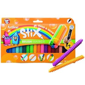Artline Stix Brush 20'li Marker Set