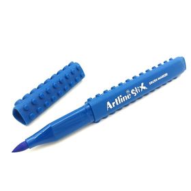 Artline Stix Brush Marker Royal Mavi Keçe Uçlu Kalem