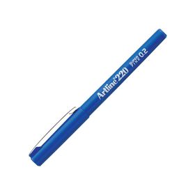Artline Super Fine İnce Keçe Uçlu 0.2 mm Royal Mavi Yazı Kalemi