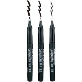 Artline Supreme 1.0-2.0-3.0 mm Siyah 3 Adet Kaligrafi Kalemi