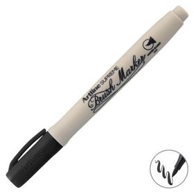Artline Supreme Brush Black Marker