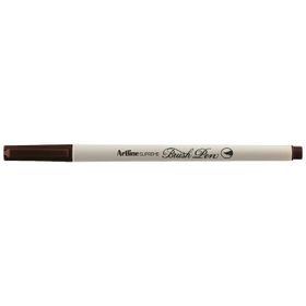 Artline Supreme Brush Koyu Kahve Uçlu Kalem