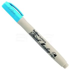 Artline Supreme Brush Marker Açık Mavi Fırça Uçlu Kalem