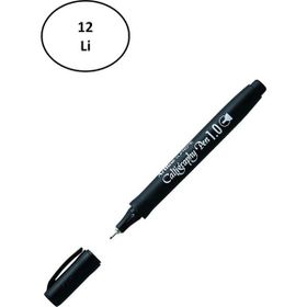 Artline Supreme Calligraphy Pen 1.0 Siyah 12'li Kaligrafi Kalemi