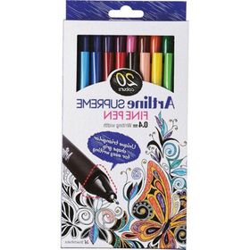 Artline Supreme Fine Pen Assorted Box 20 Renk Keçeli Kalem