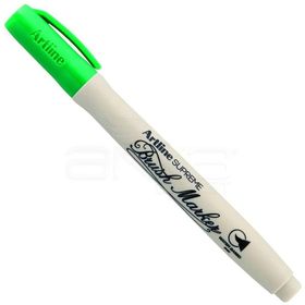 Artline Supreme Green Brush Marker