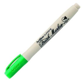 Artline Supreme Green Brush Marker