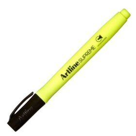 Artline Supreme Kesik Uç 4.0 mm Sarı Fosforlu Kalem