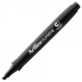 Artline Supreme Kesik Uçlu Permanent 1.0-4.0 mm Siyah Markör Kalem