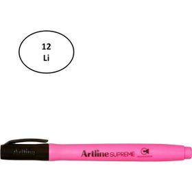 Artline Supreme Pembe 12'li Fosforlu Kalem