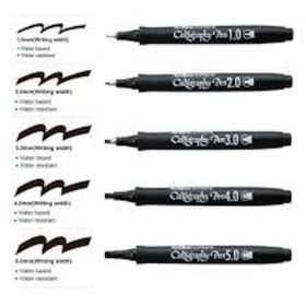 Artline Supreme Sepia 1.0 Calligraphy Pen