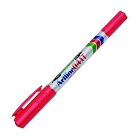 Artline Twin 041T Kırmızı Marker Permanent Kalemi