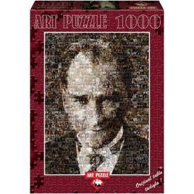 ArtPuzzle Mustafa Kemal Atatürk Kolaj 1000 Parça Puzzle
