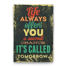 ArtTablo Free Beer Tomorrow Retro & Motto 40x60 cm Kanvas Tablo