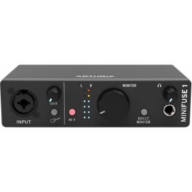 Arturia MiniFuse 1 Siyah DJ Müzik Aleti